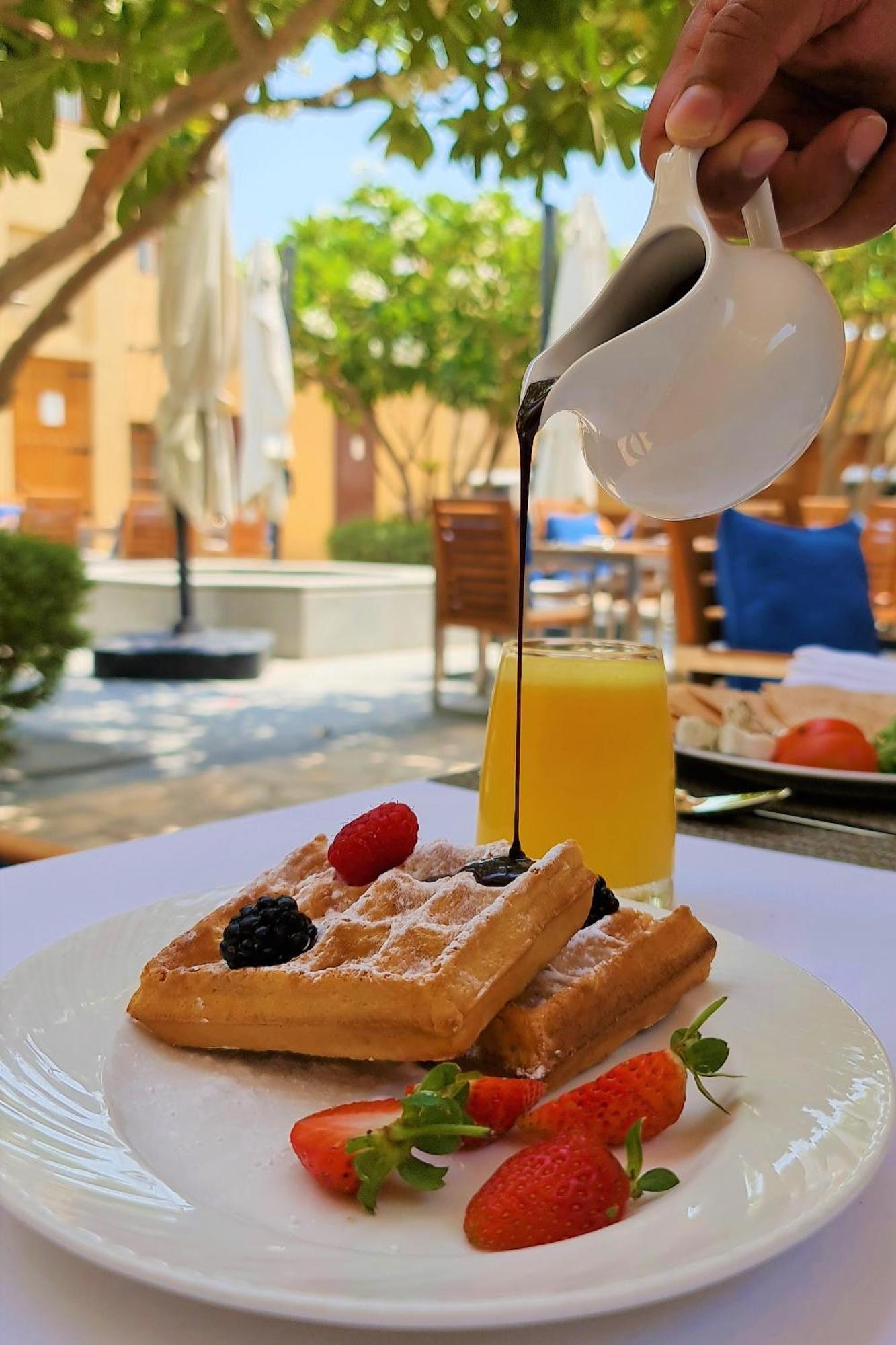 Souq Al Wakra Hotel Qatar By Tivoli Al Wakrah Bagian luar foto French toast with maple syrup